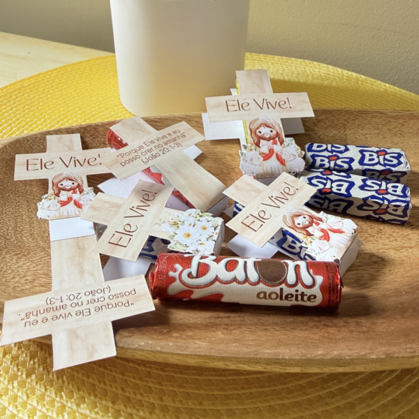 Lembrancinha para a Páscoa - Gratuito