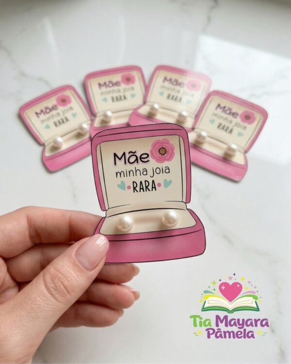 Tag brincos - Dia das mães