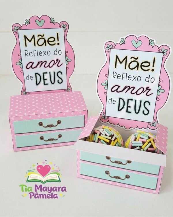 Porta Doces Penteadeira - Dia das mães