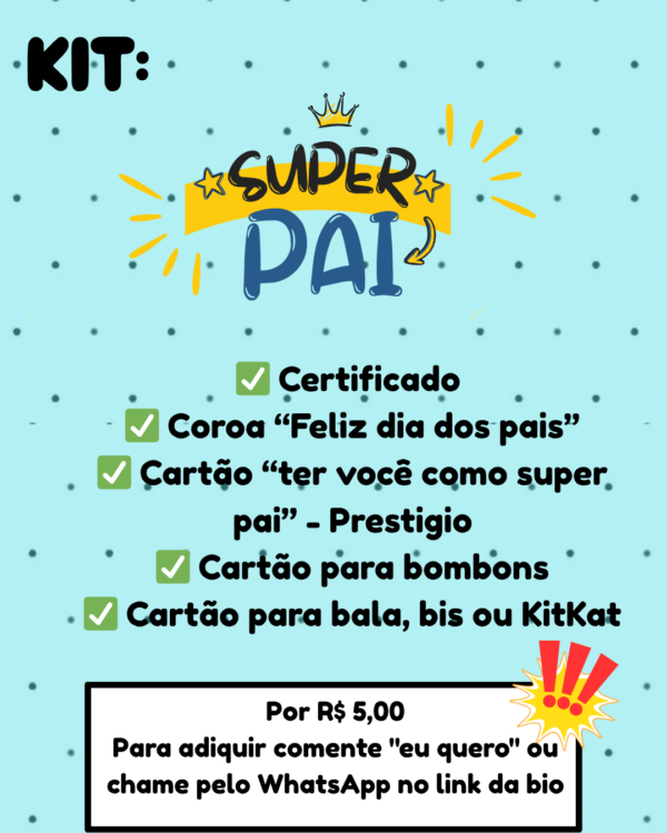 Kit super pai